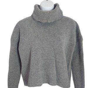 Jason Wu Womens Gray Wool Turtleneck Sweater XS